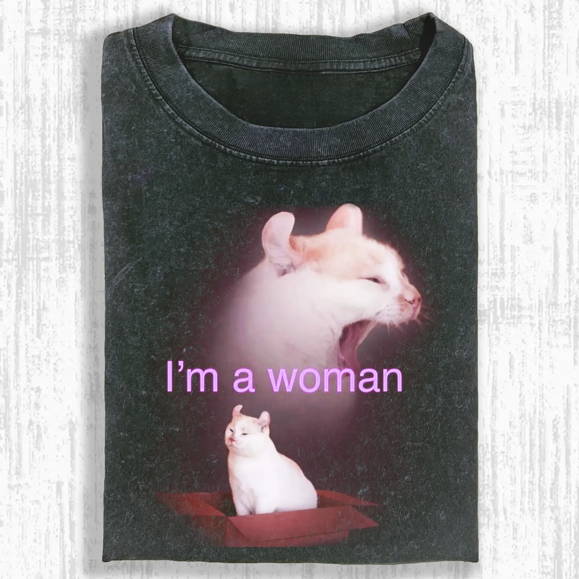 WACKY CAT T-SHIRT