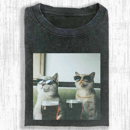 WACKY CAT T-SHIRT