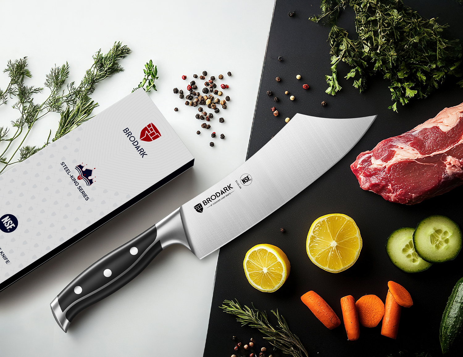 Cleaver Chef Knife -