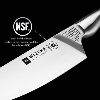 Kitchen Knife Set with Block 15PCS - Starry Sky Series - wizeka