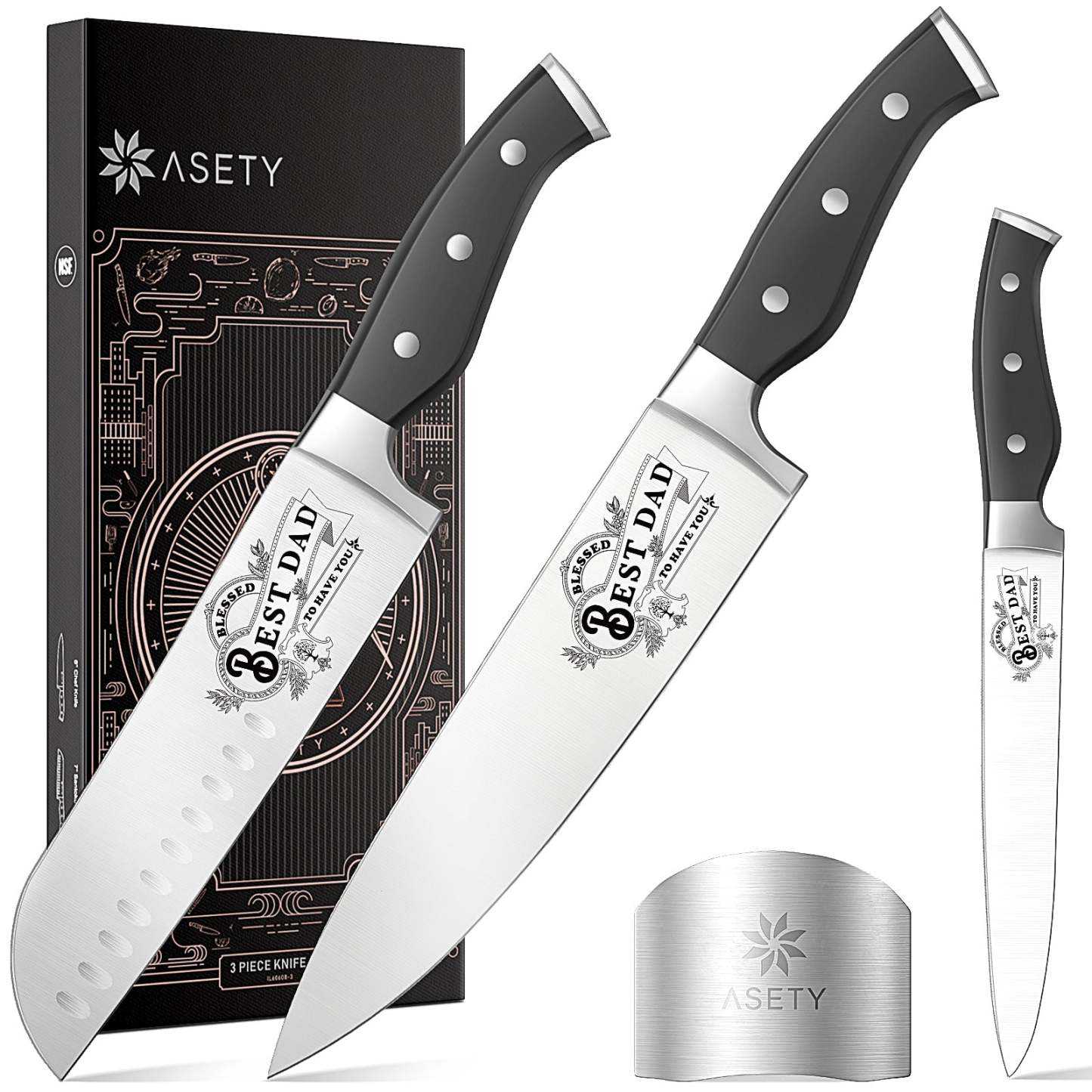 Knife Sets 3Pcs - Mom - asetyhome