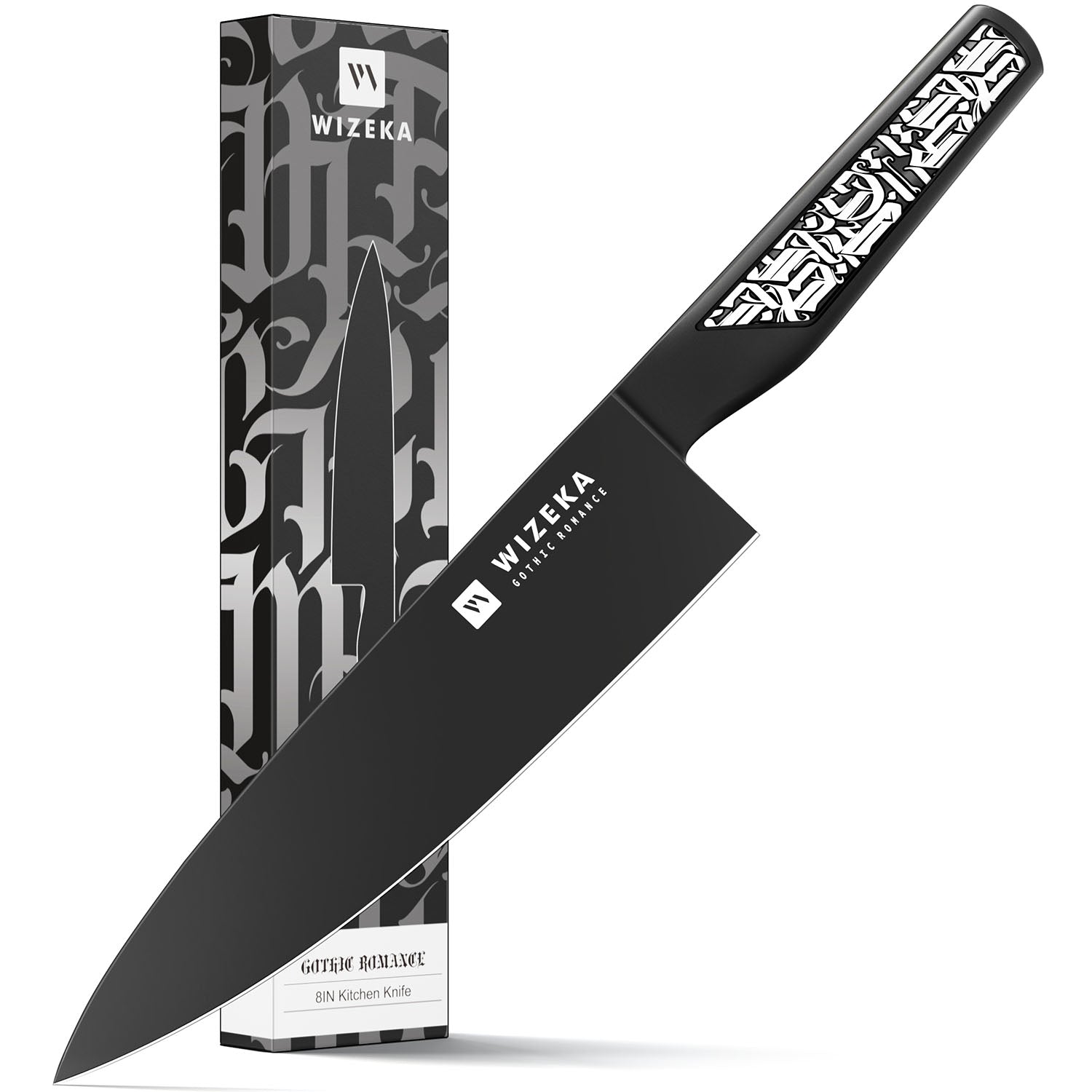 8 Inch Chef Knife - Gothic - wizeka