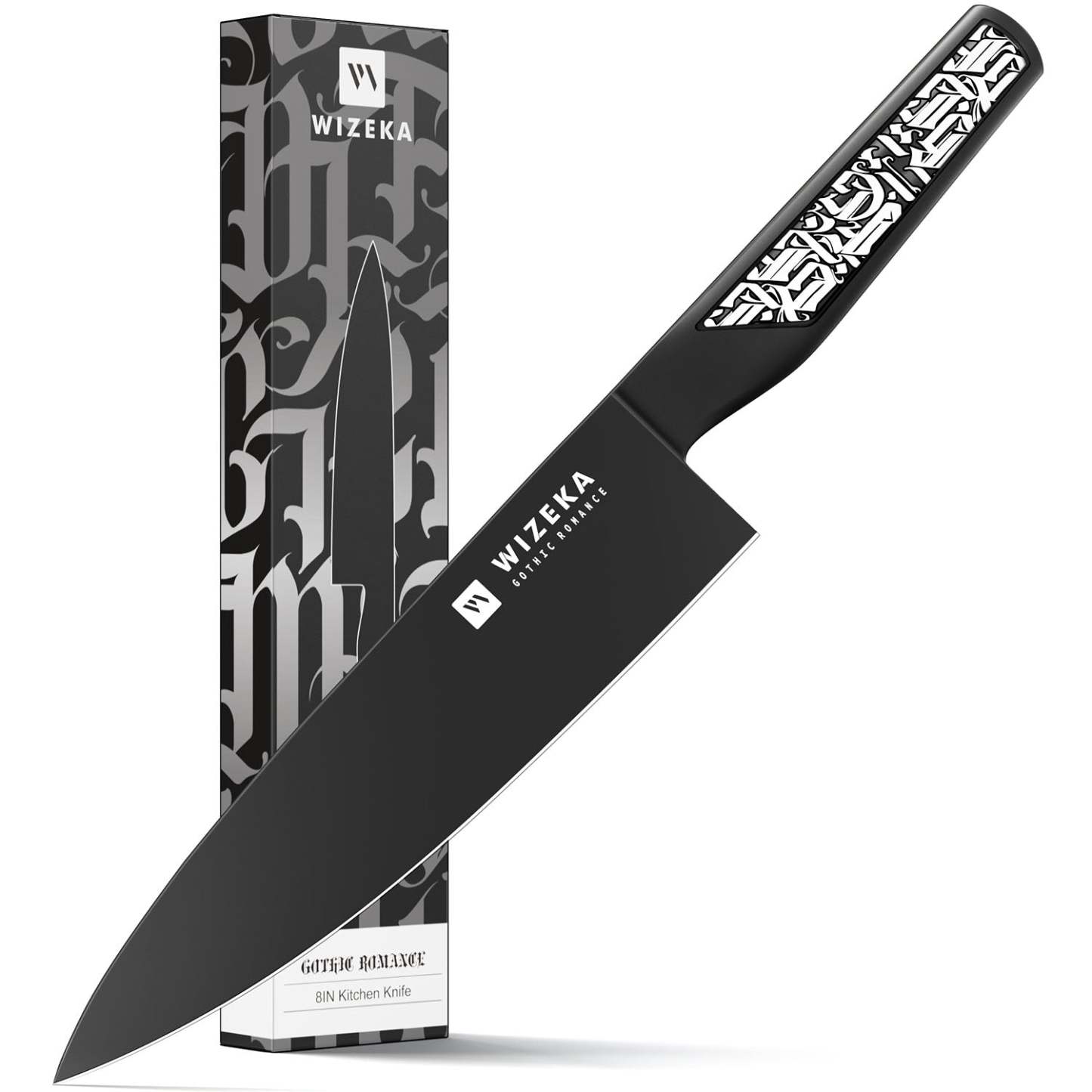 8 Inch Chef Knife - Gothic - wizeka