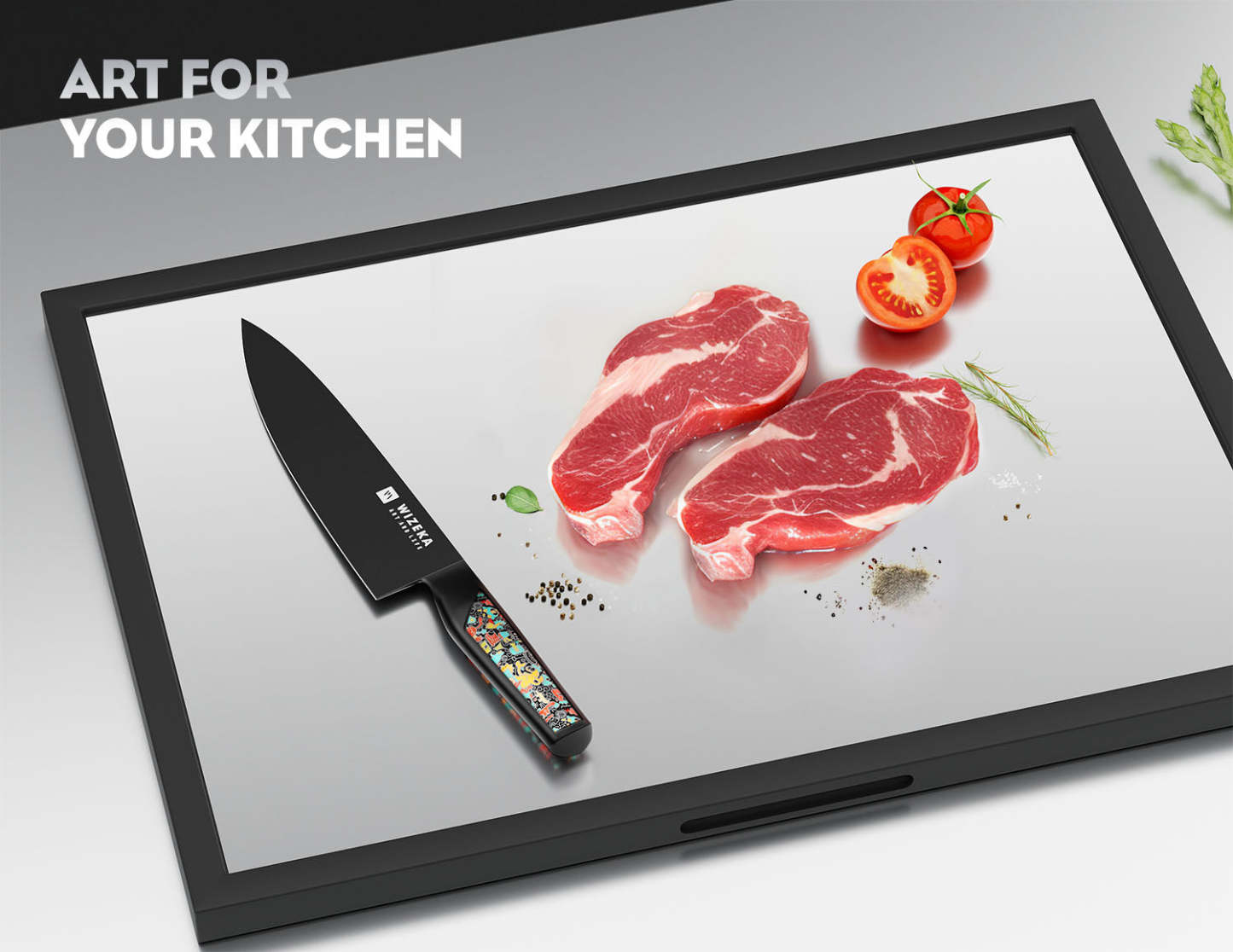 8 Inch Chef Knife - Art Life - wizeka