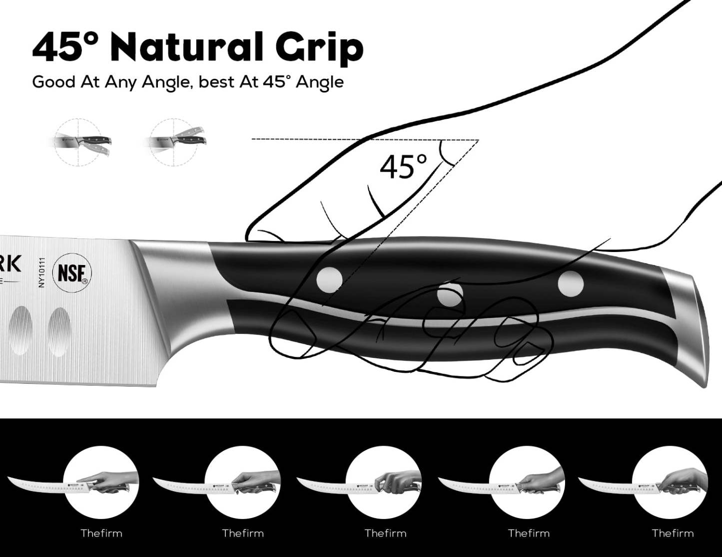 Butcher Knife - Steel-King Series - Brodark