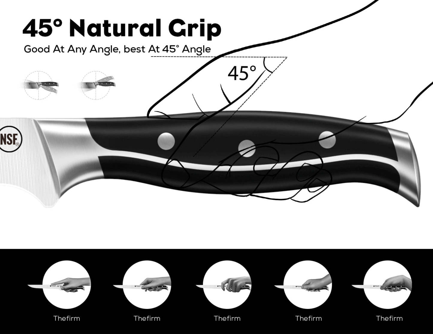 Boning Knife - Steel-King Series - Brodark