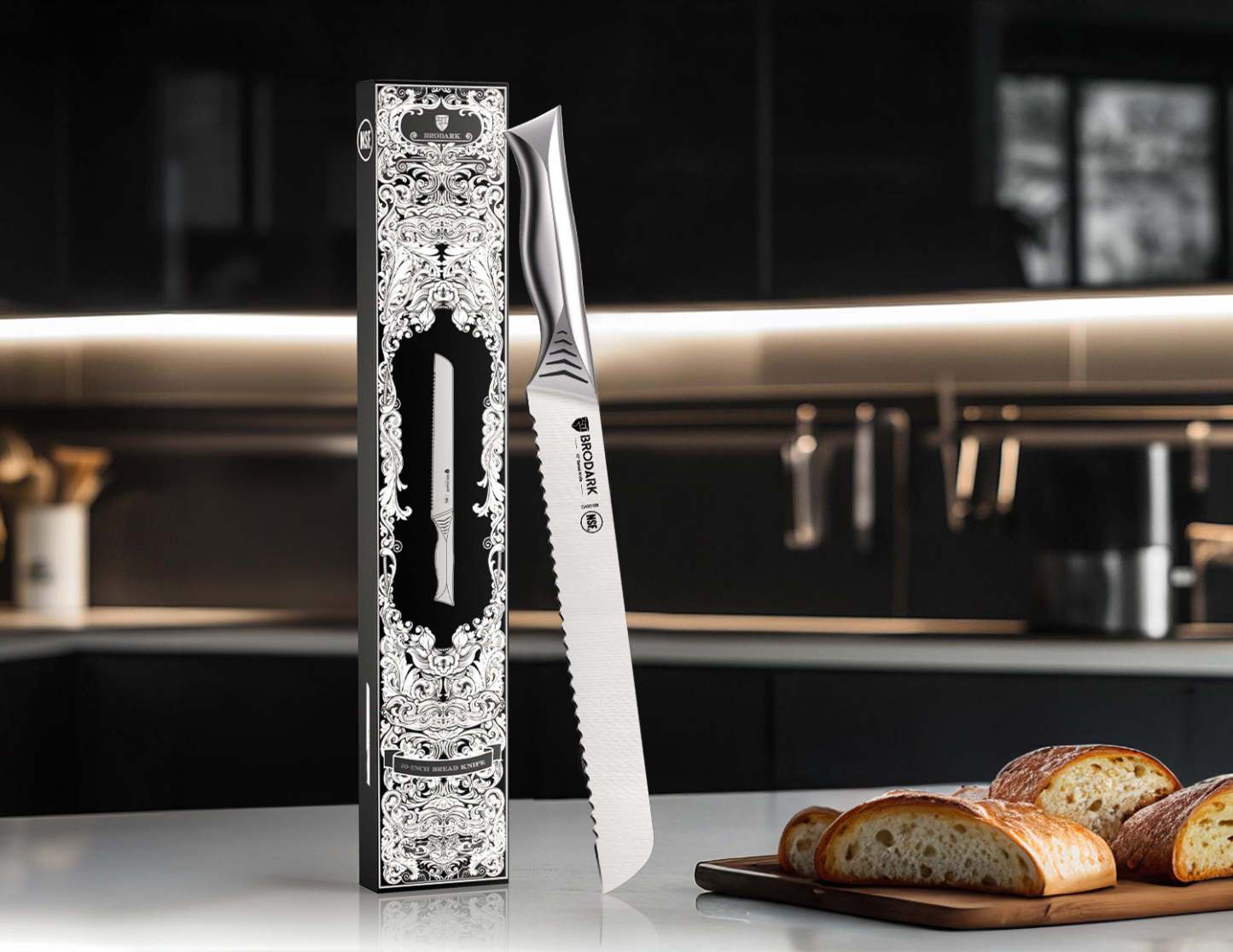 Bread Knife - Shark Series - Brodark