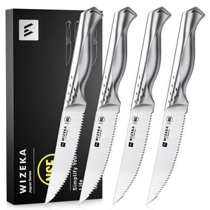 Steak Knives Set of 4 - Jaguar Series - wizeka