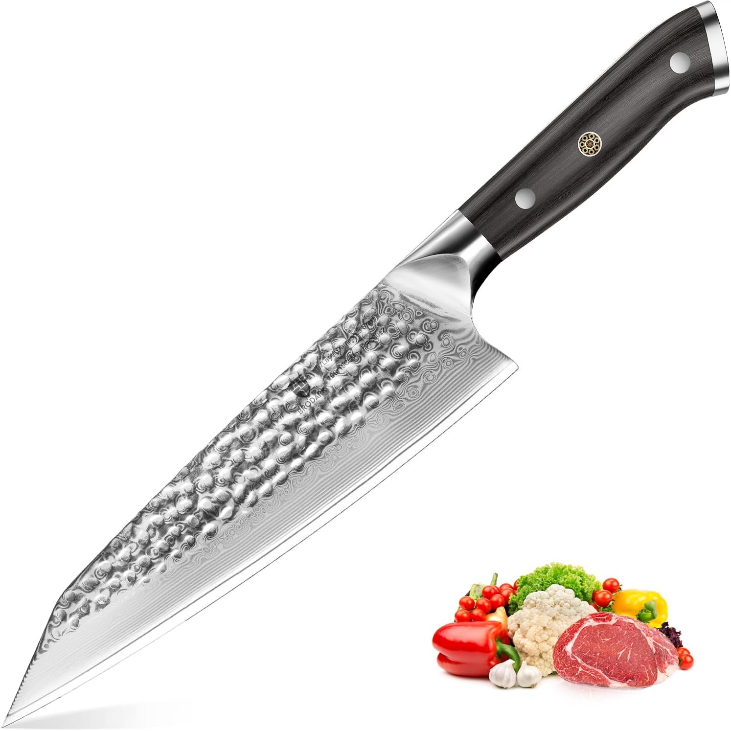 Damascus Chef Knife - Brodark