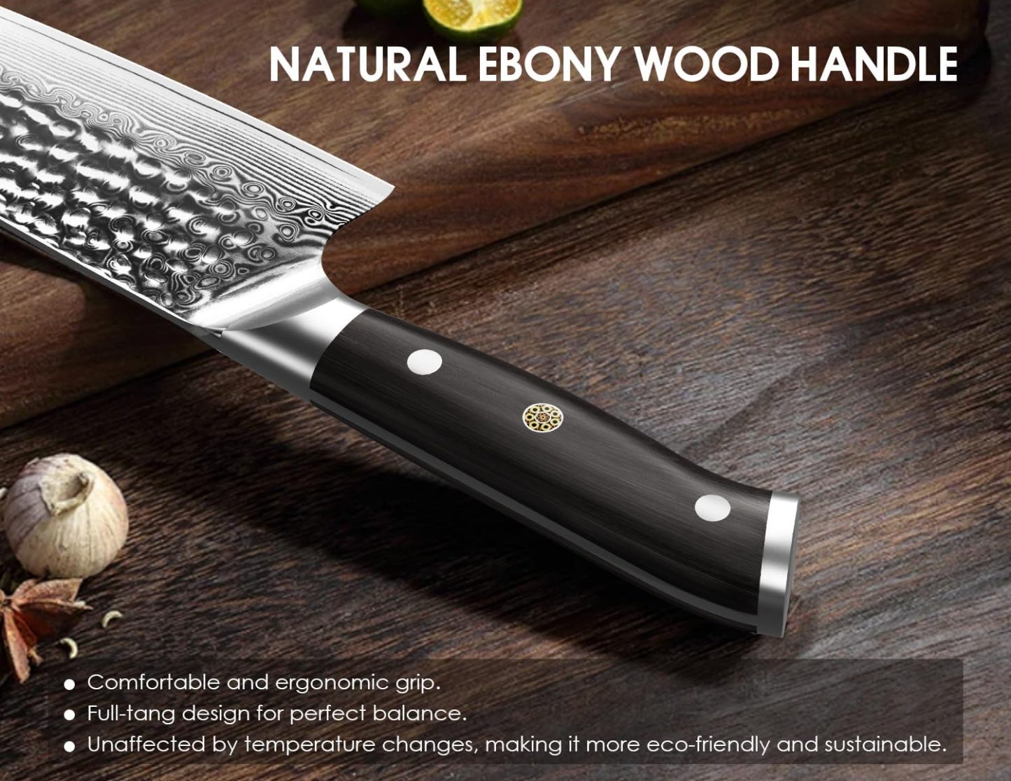 Damascus Paring Knife - Brodark