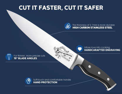 Knife Sets 3Pcs - Mom - asetyhome