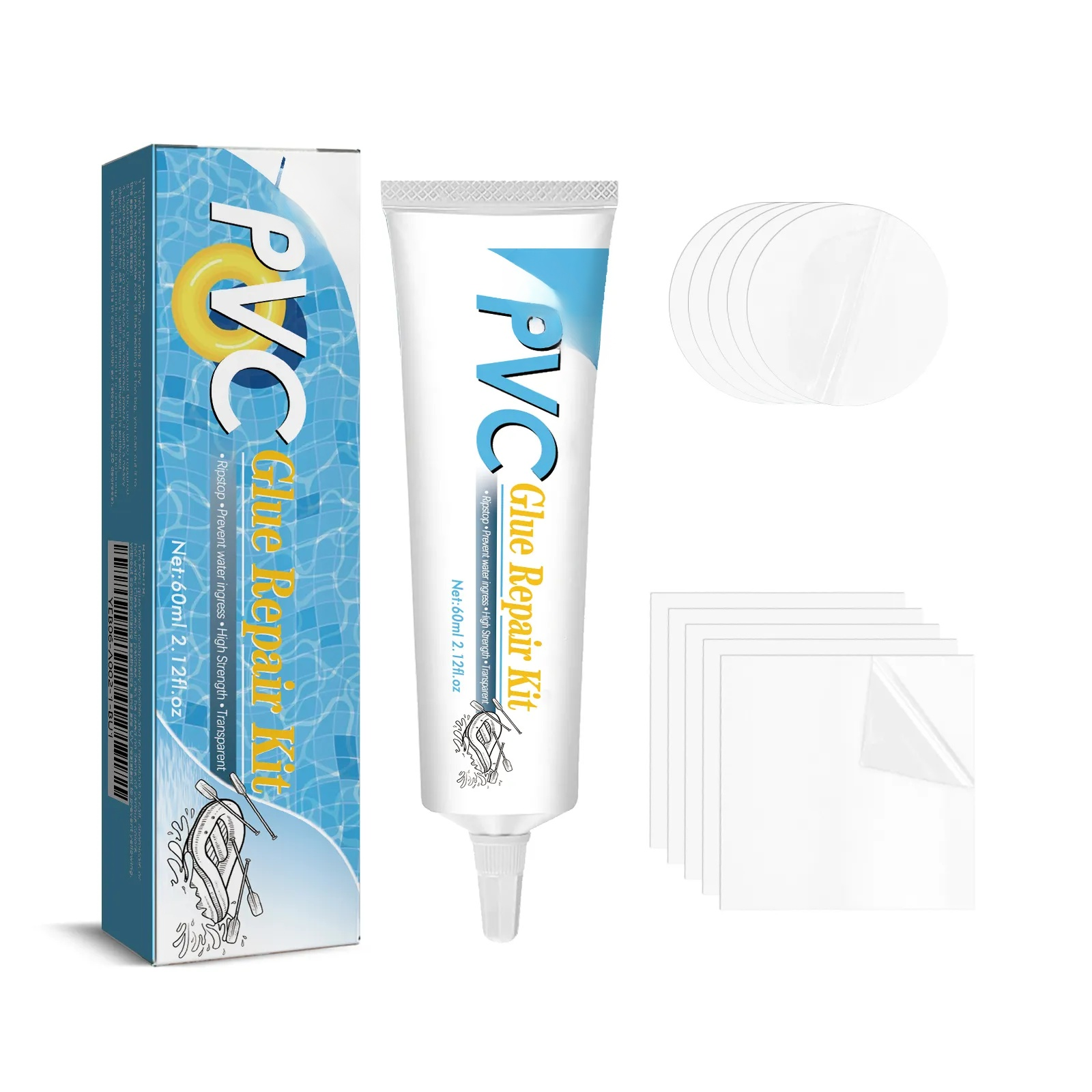 Yegbong Pool Repair Kit, Swimming Ring Air Cushion