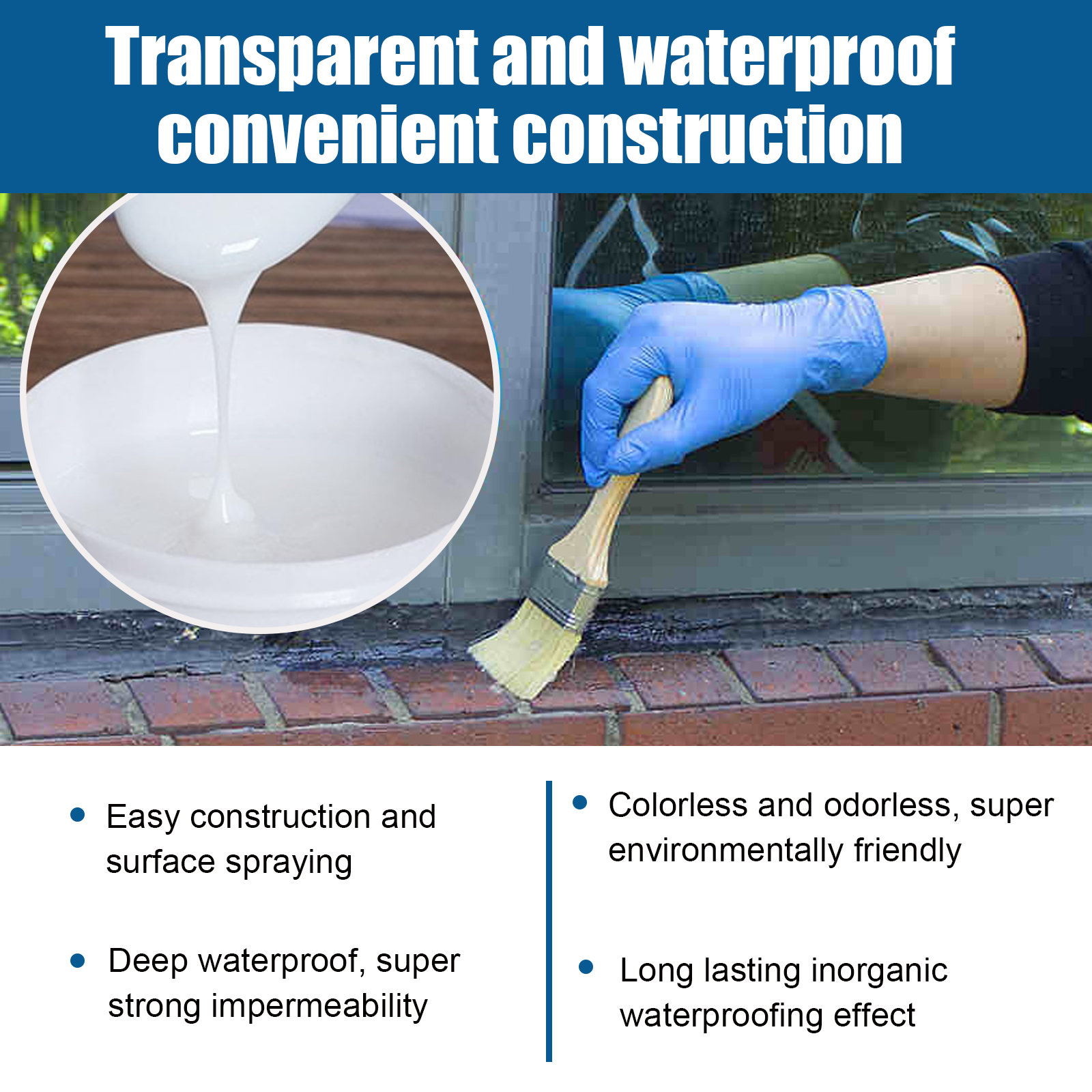 Jue-Fish Transparent Waterproof Adhesive