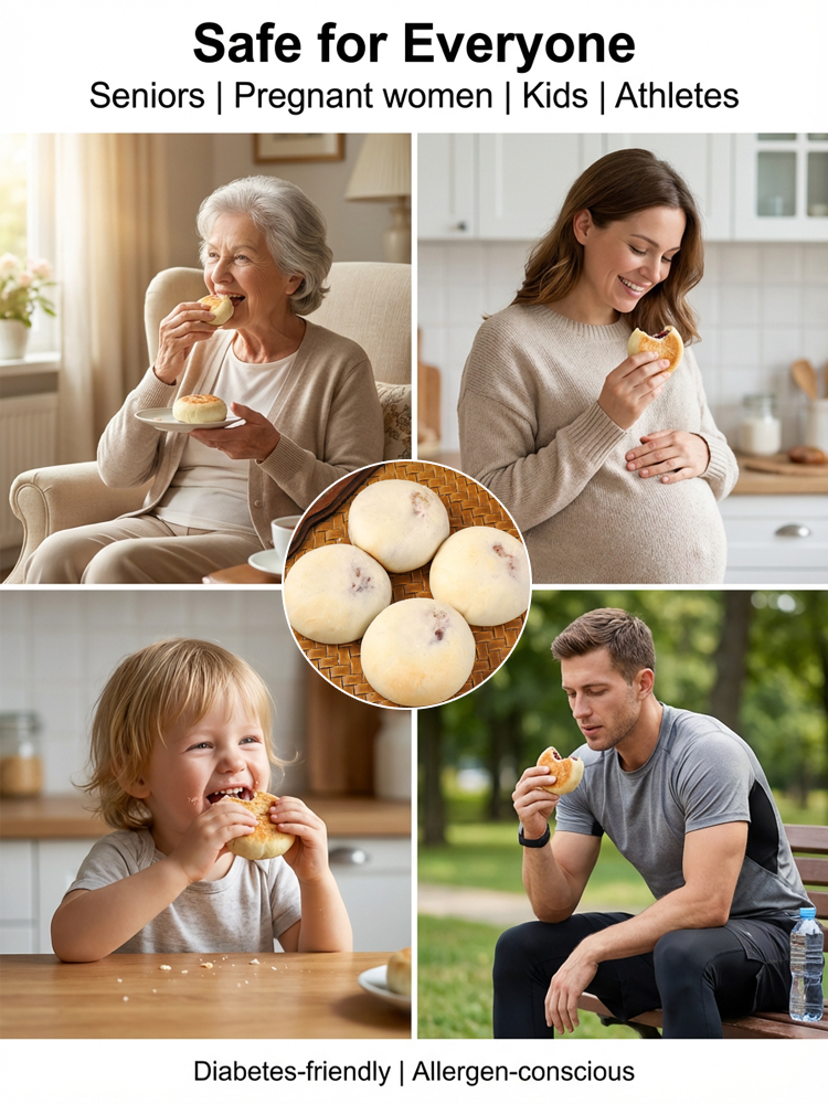 ✨<0 Sugar: Melts-in-Your-Mouth Decadence> Handcrafted Japanese Ginseng Cake: Experience the Perfect "Chewy & Silky" Texture! ✨