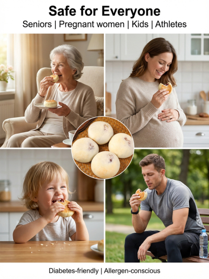 ✨<0 Sugar: Melts-in-Your-Mouth Decadence> Handcrafted Japanese Ginseng Cake: Experience the Perfect "Chewy & Silky" Texture! ✨