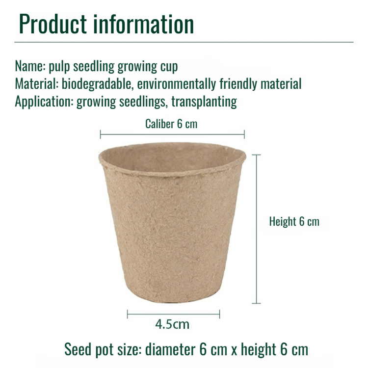 Ecofriendly Seedling Pulp Planter