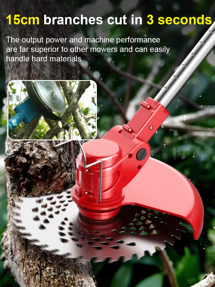 ✨<Ditch the Heavy Gas Mowers!> Premium German-Tech Cordless Weed Eater, ultra-lightweight with unstoppable cutting power! ✨
