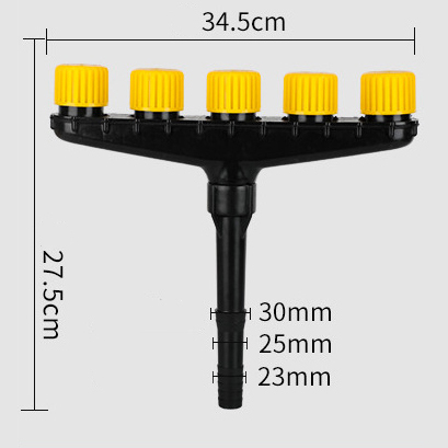 Multi-Head Spraying Porous Spray Head Watering Vegetable Garden Watering 