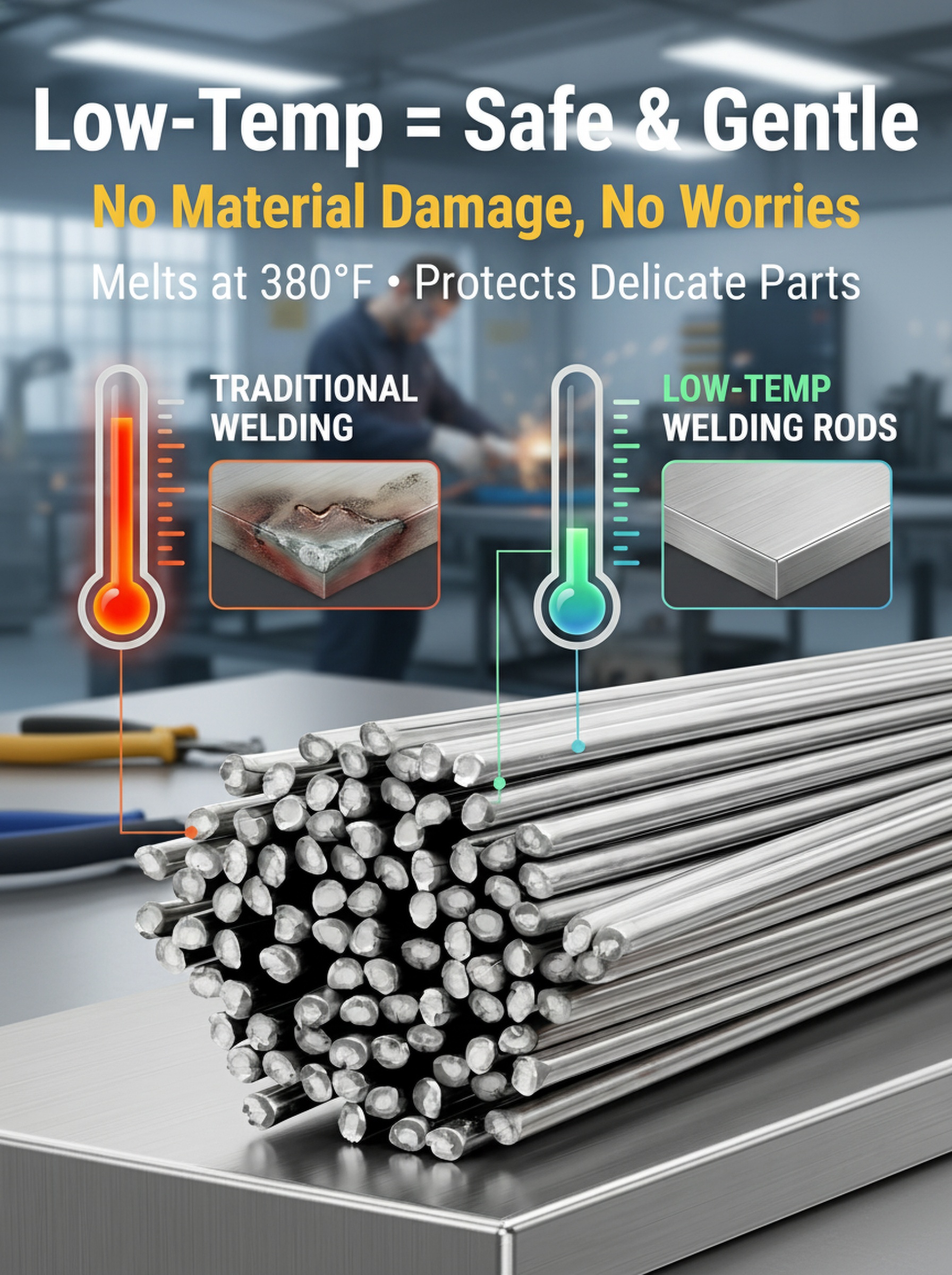 【Stop Using Heavy Welders: German FusionWeld™ Fixes Any Metal in 60s】 10X REFUND if it Fails!