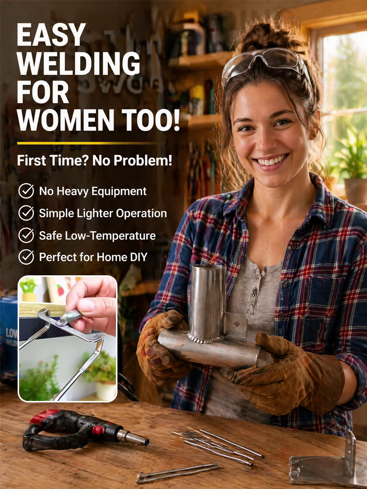 【Stop Using Heavy Welders: German FusionWeld™ Fixes Any Metal in 60s】 10X REFUND if it Fails!
