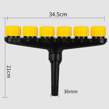 Multi-Head Spraying Porous Spray Head Watering Vegetable Garden Watering 