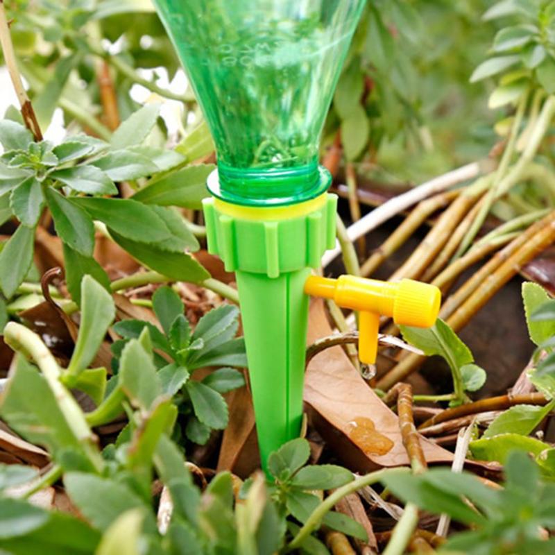 Auto Drip Irrigation Plant Self Watering Adjustable Stakes 