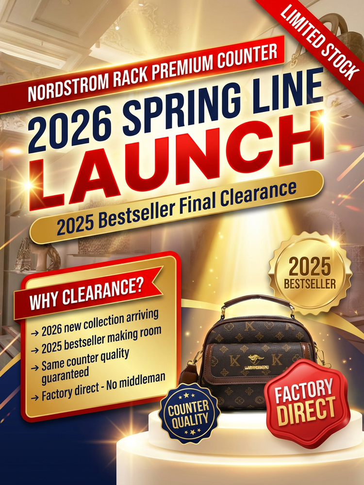 ✨ 【Milan Chic】Get the Paris Fashion A-List Look! ⭐ Premium Cowhide Vintage Messenger Bag — Yours for the price ofa meal!