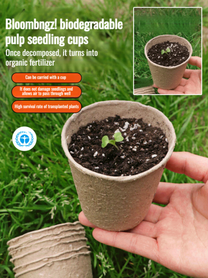 Ecofriendly Seedling Pulp Planter
