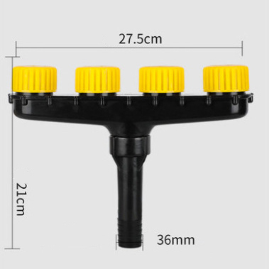 Multi-Head Spraying Porous Spray Head Watering Vegetable Garden Watering 