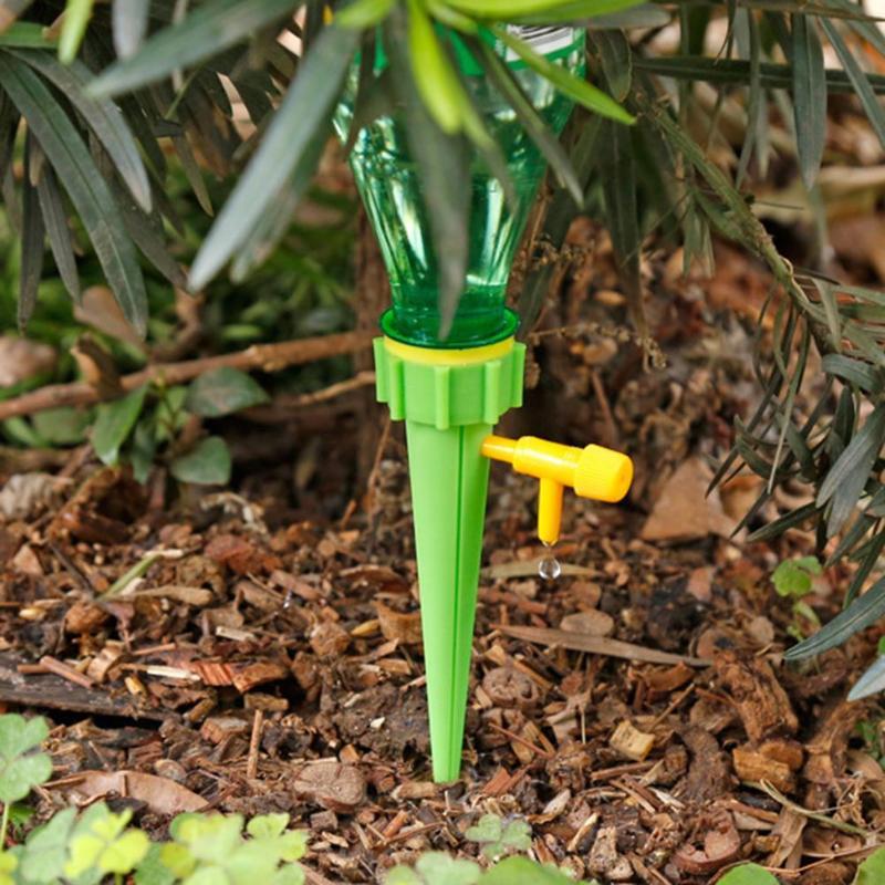 Auto Drip Irrigation Plant Self Watering Adjustable Stakes 