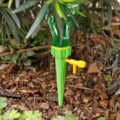 Auto Drip Irrigation Plant Self Watering Adjustable Stakes 