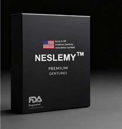 [Over 300,000 users worldwide] Full-mouth bone-supported denture set