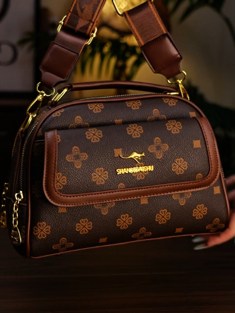 ✨ 【Milan Chic】Get the Paris Fashion A-List Look! ⭐ Premium Cowhide Vintage Messenger Bag — Yours for the price ofa meal!