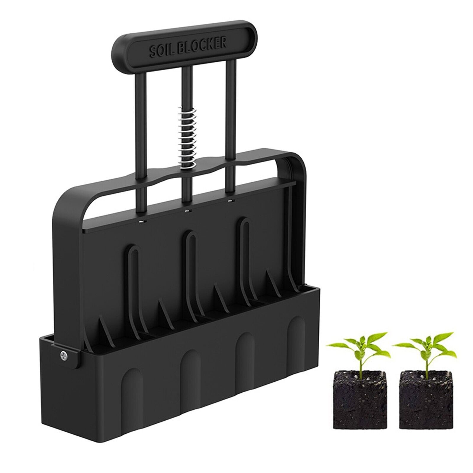 Manual soil block maker garden sowing tool garden seedling tool soil block model mold soil blocker