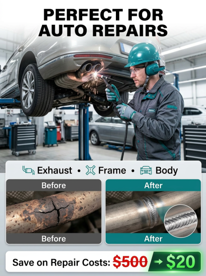 🛠️ Stop Overpaying Mechanics! Fix Anything in Your Garage with Our 588MPaIndustrial Low-Temp Welding Wire. 🔥