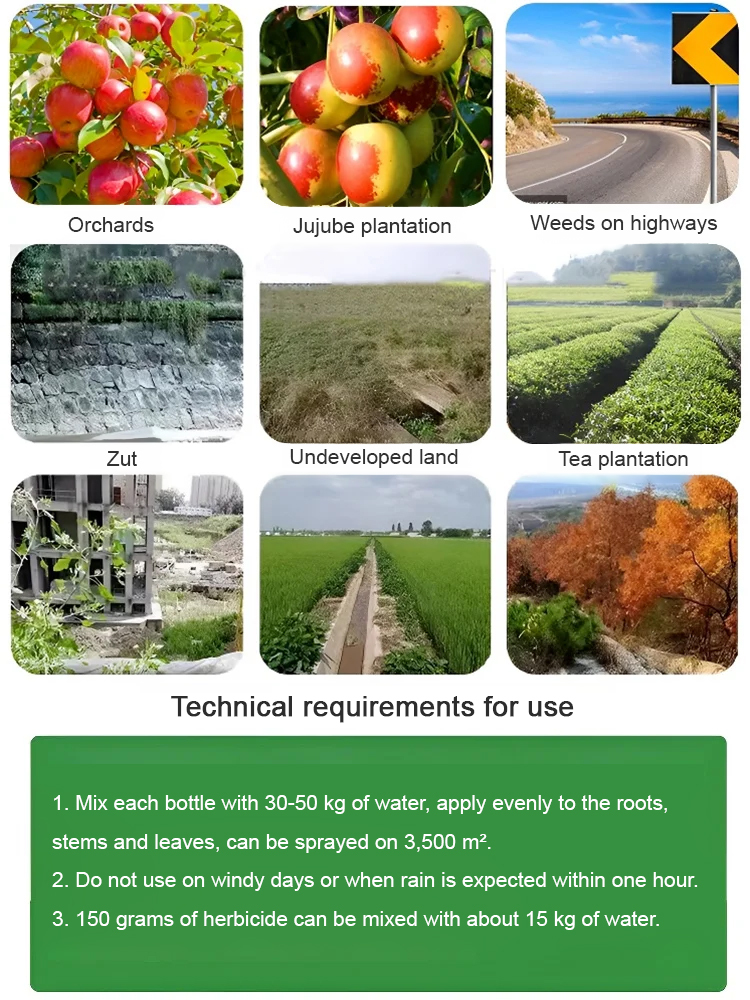 【Keeps weeds away for 5 years】 One bottle is enough to cover a yard area of up to 2500 sq. ft., offering incredible value. Get it now at a special price, for less than the cost of a meal!