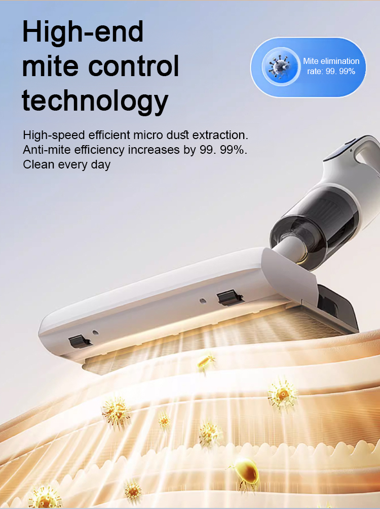 Limited-Time Offer: Cordless UV Mite Vacuum Mop – Radiation-Free
