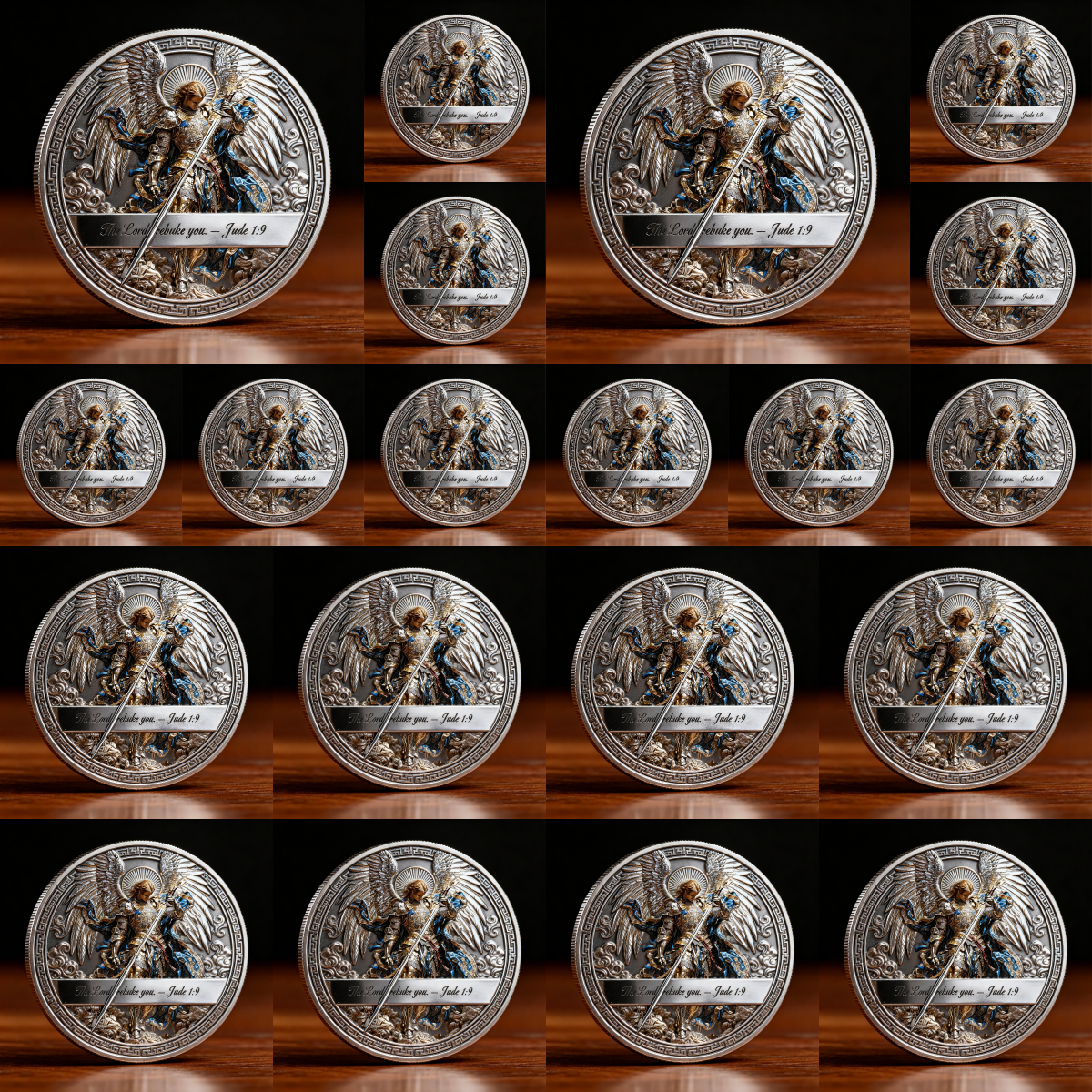 🏆Flash Sale 60% OFF - St. Michael the Archangel – “Victory Over Evil” Commemorative Coin