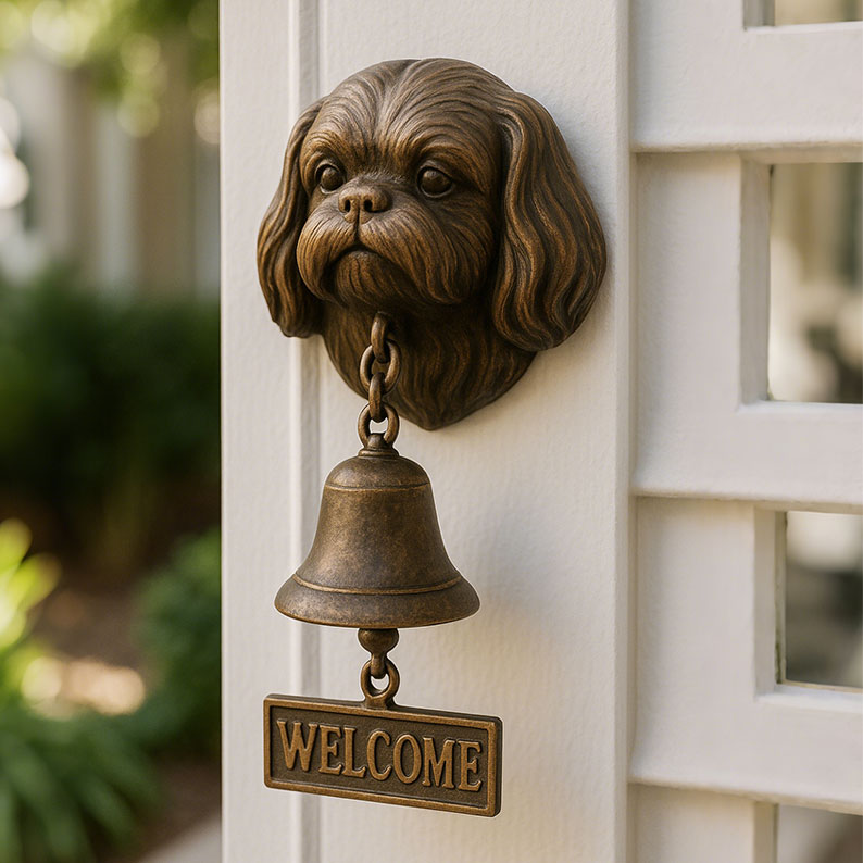 Shih Tzu Welcome Doorbell