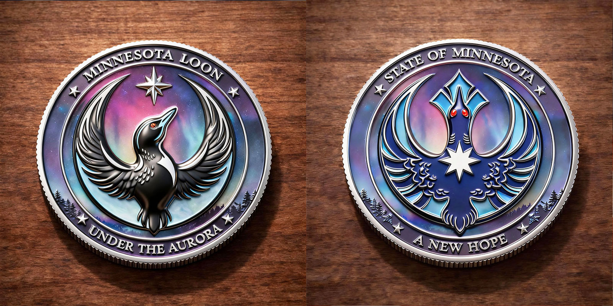Minnesota Loon Coin