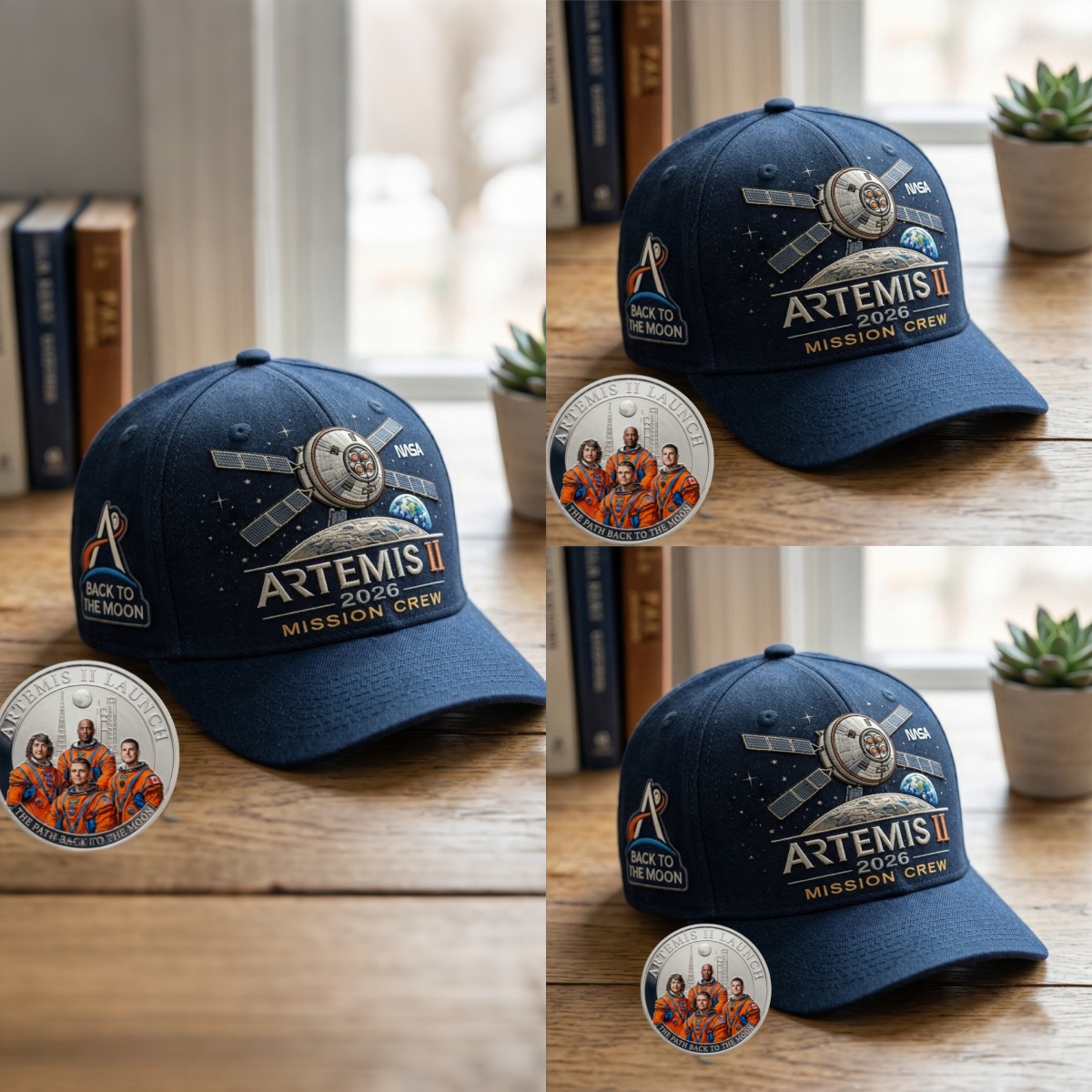 🚀Flash Sale 60% OFF 🌕 Artemis II Lunar Mission Commemorative Cap
