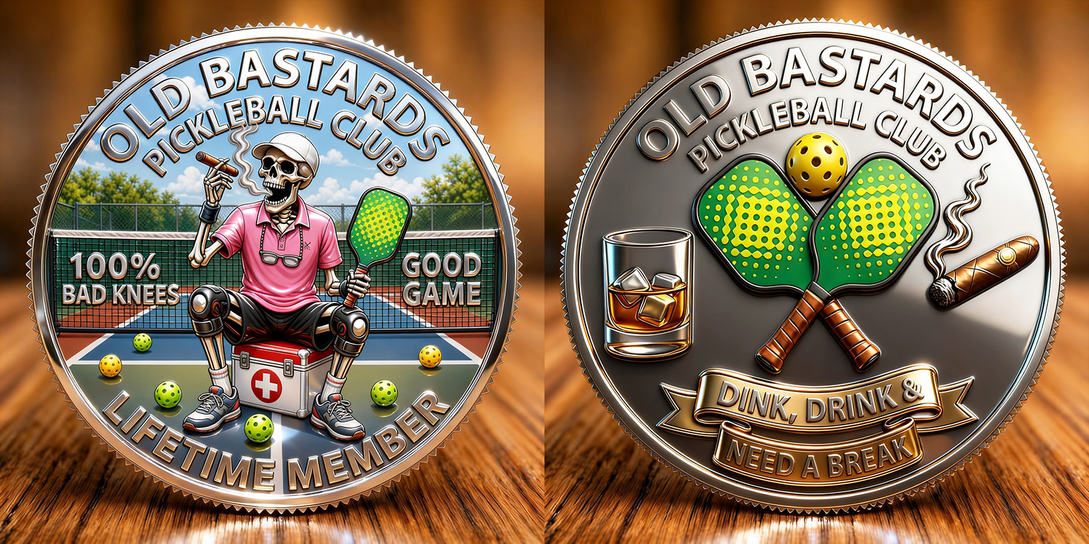 🎁Last Day 60% OFF - Old Legends Pickleball Club