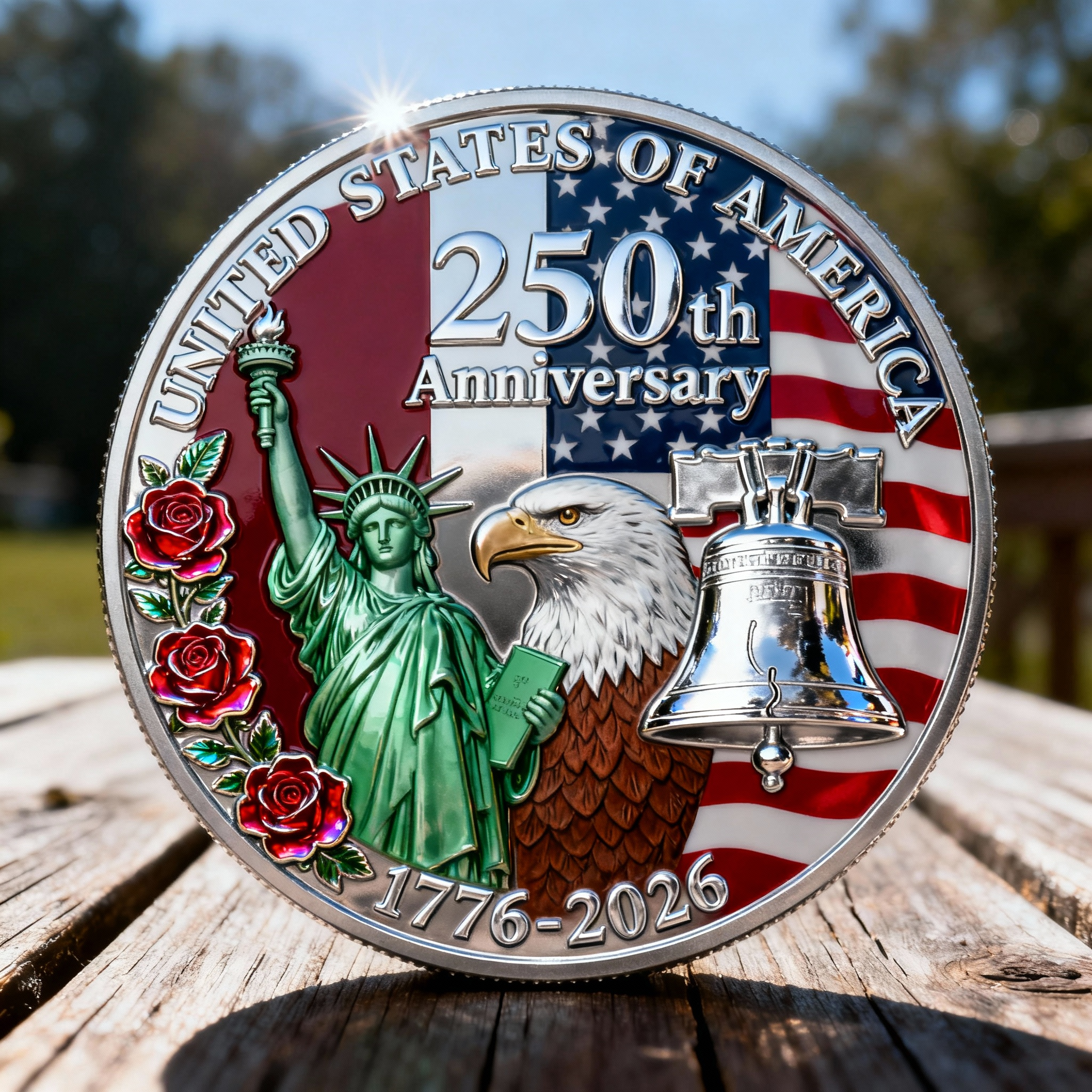 United States of America – 250th Anniversary Commemorative Coin