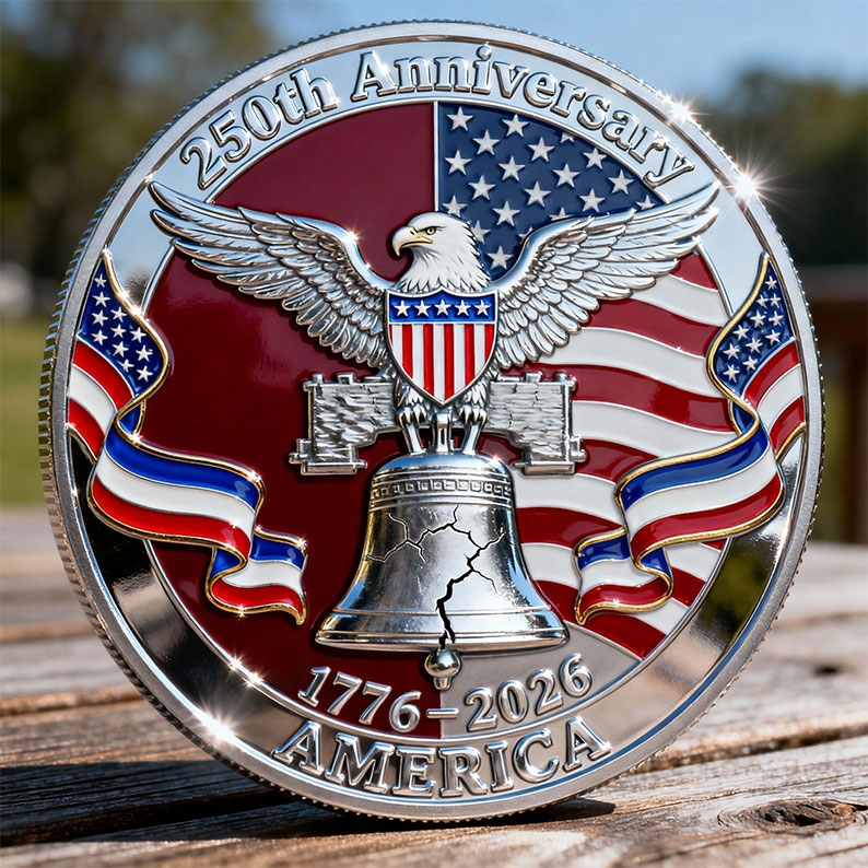 United States of America – 250th Anniversary Commemorative Coin