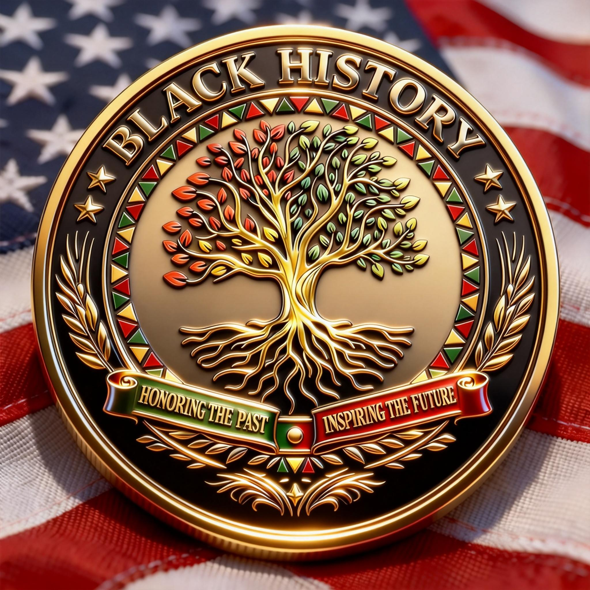 Black History Month – 100 Years Commemorative Coin