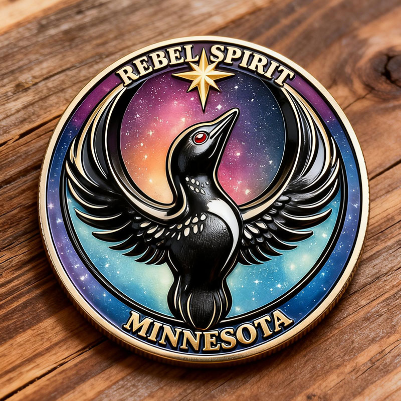 Minnesota Loon Coin