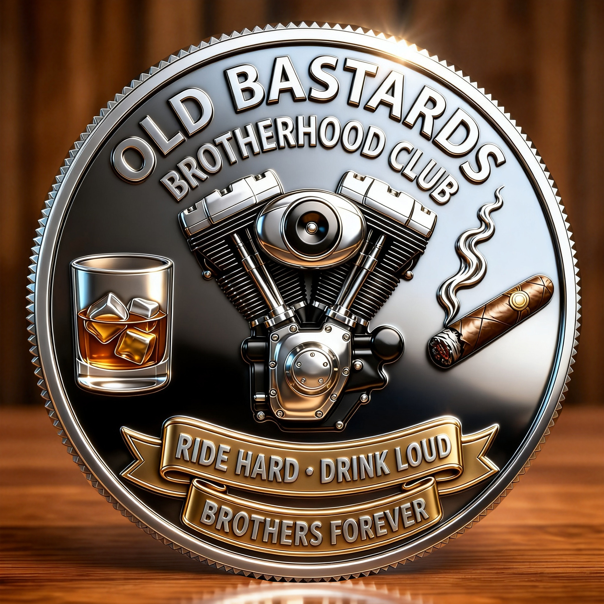 🏍️Last Day 60% OFF - Brotherhood Ride Coin