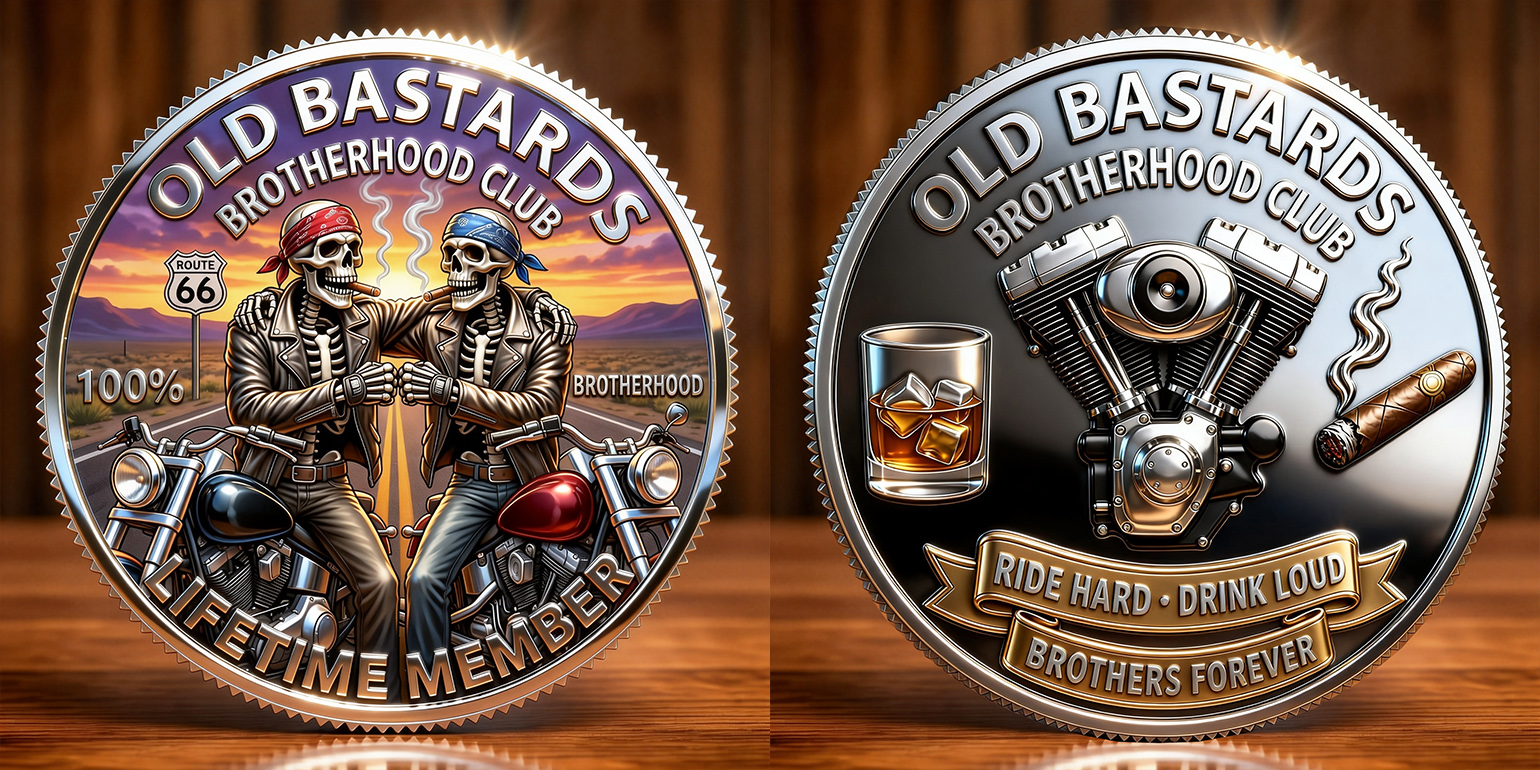 🏍️Last Day 60% OFF - Brotherhood Ride Coin