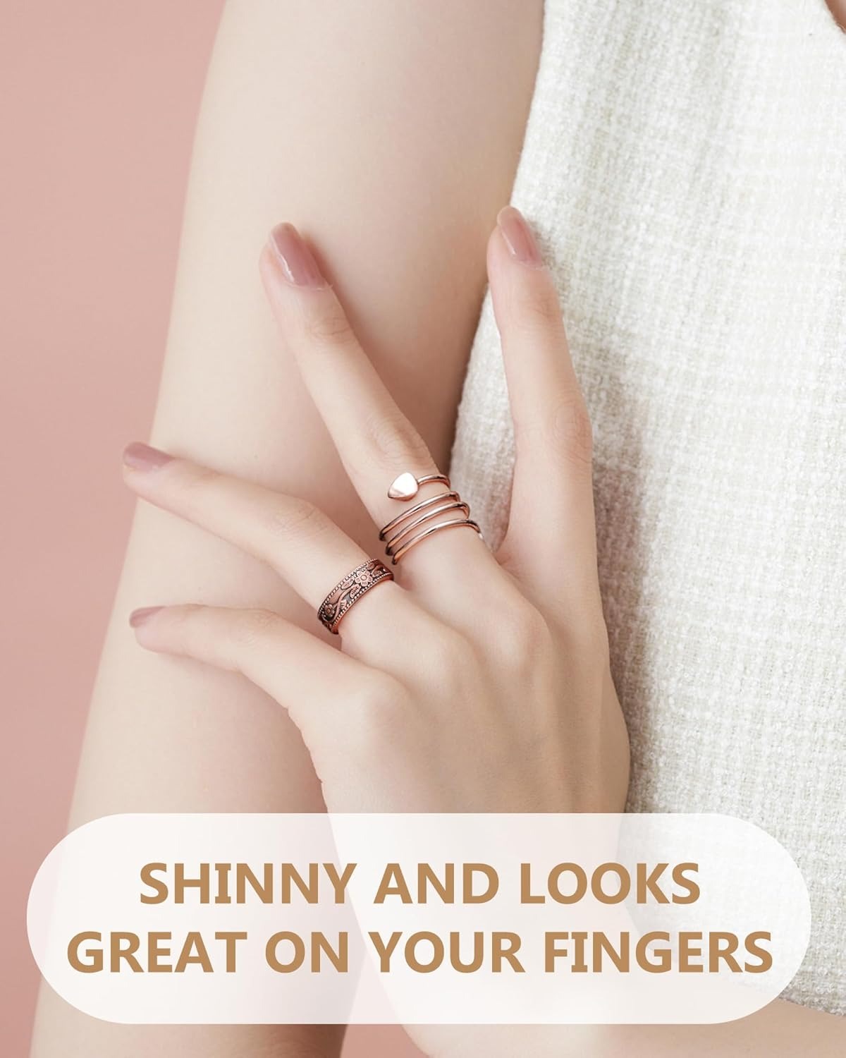 ❤️New Arrival Flash Sale 60% OFF💥2Pcs Copper Magnetic Ring