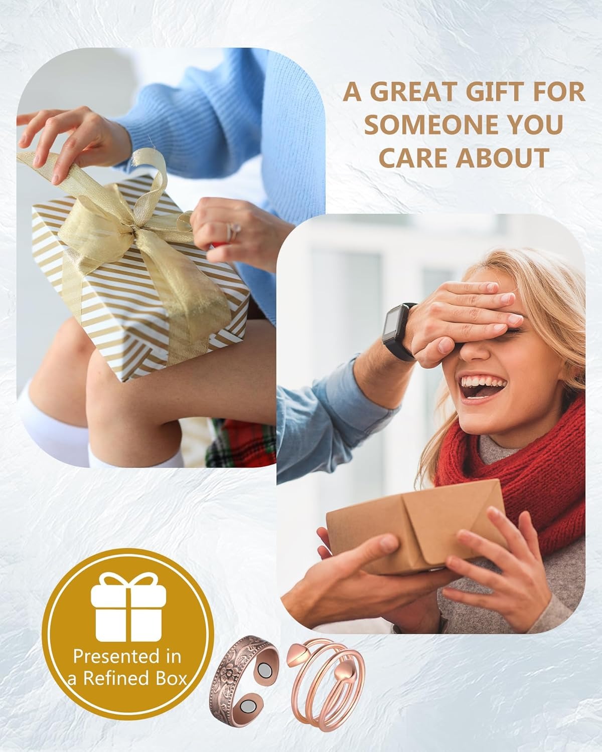 ❤️New Arrival Flash Sale 60% OFF💥2Pcs Copper Magnetic Ring